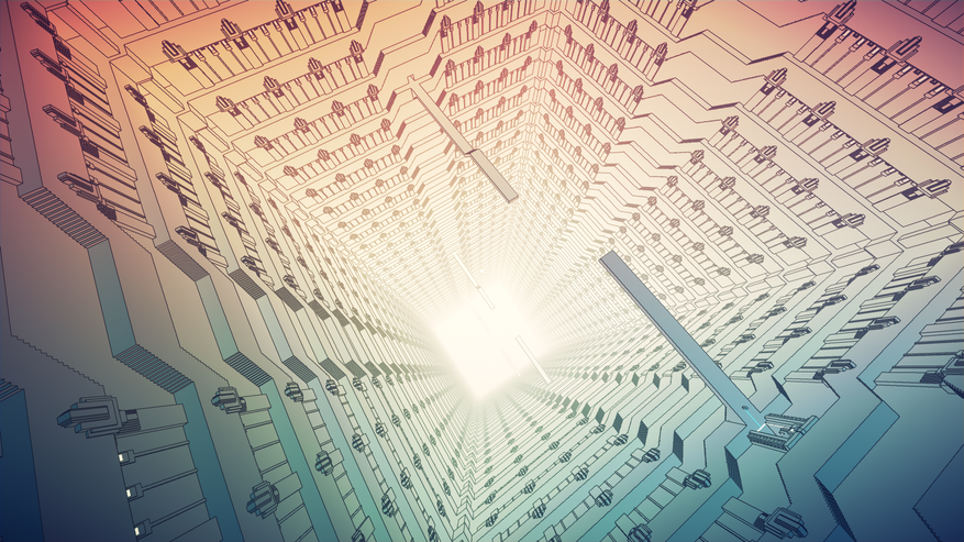 Newton in Escher's world. Manifold Garden 3 review