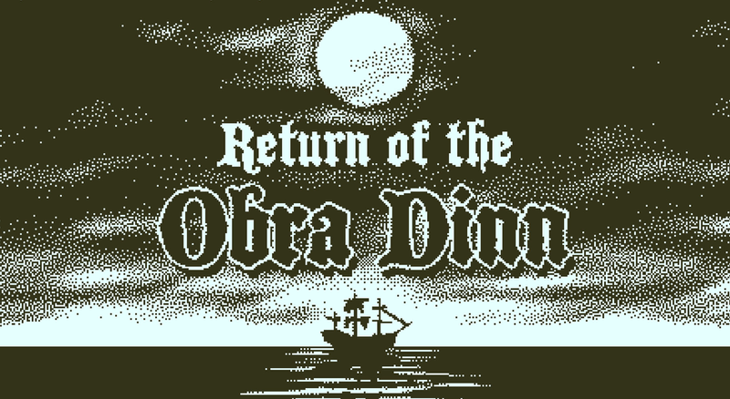 For the sake of such a gaming industry was worth it to exist. Return of the Obra Dinn review