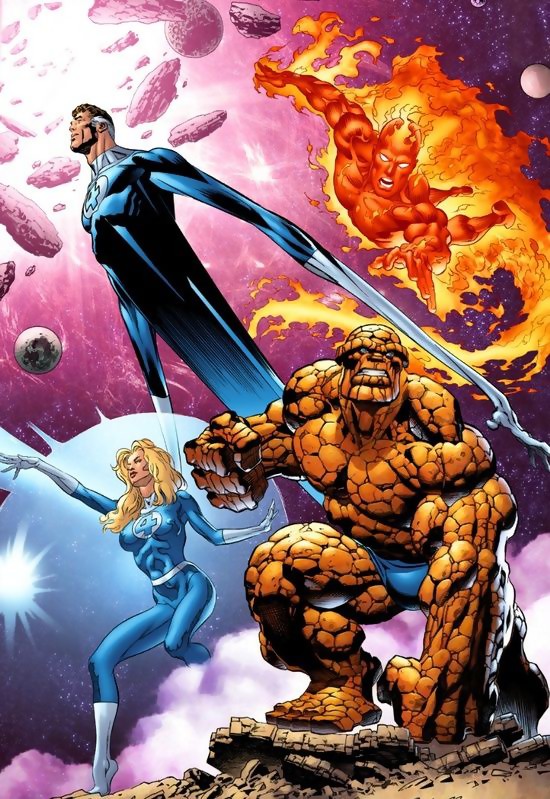 fantastic four comic art - Fantastic Four