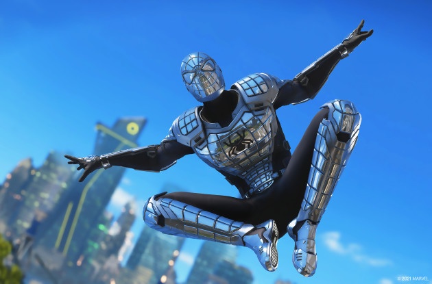 marvel's avengers spiderman costume - Marvel Comics